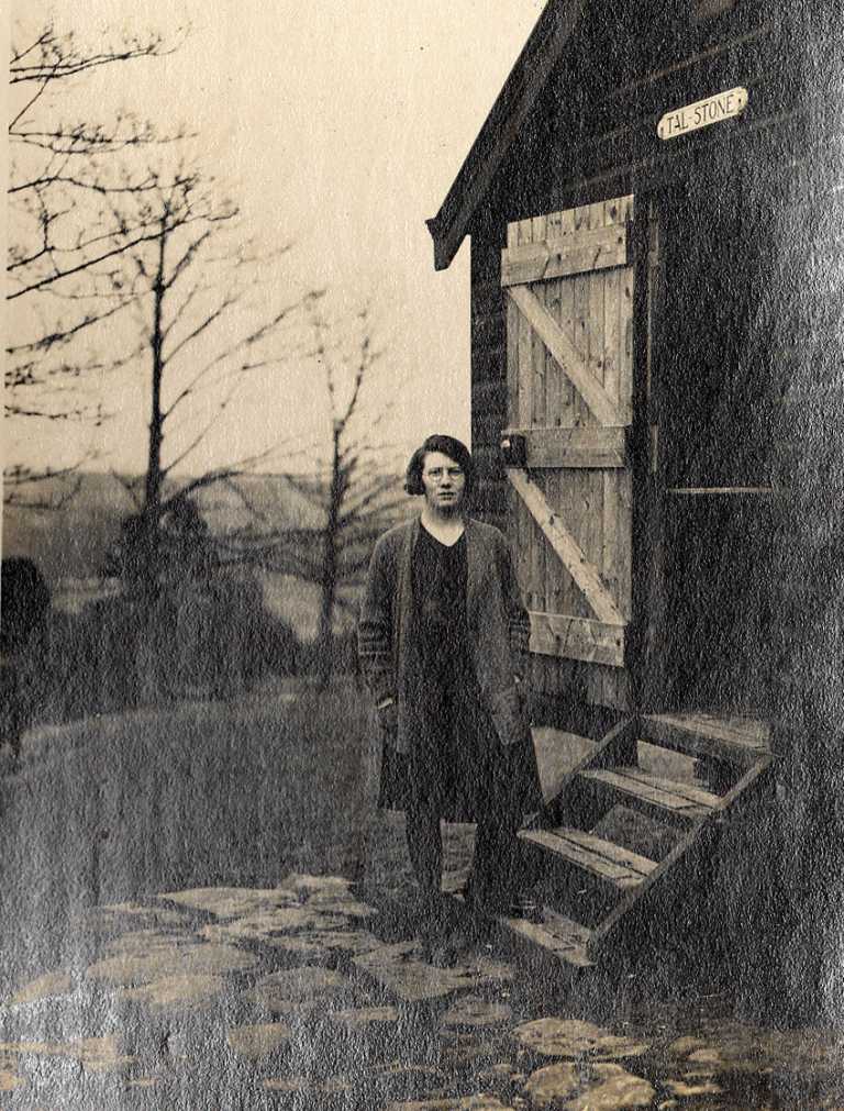 CHAPTER 2 photo 2 Mattie Thompson at TAL-Stone Hut 1929